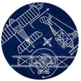 thumbnail image 1 of Momeni Lil Mo Hipster Blueprint Area Rug, 1 of 4