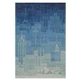 thumbnail image 1 of Momeni Novelty Town & City Modern Area Rugs, Blue, 1 of 2