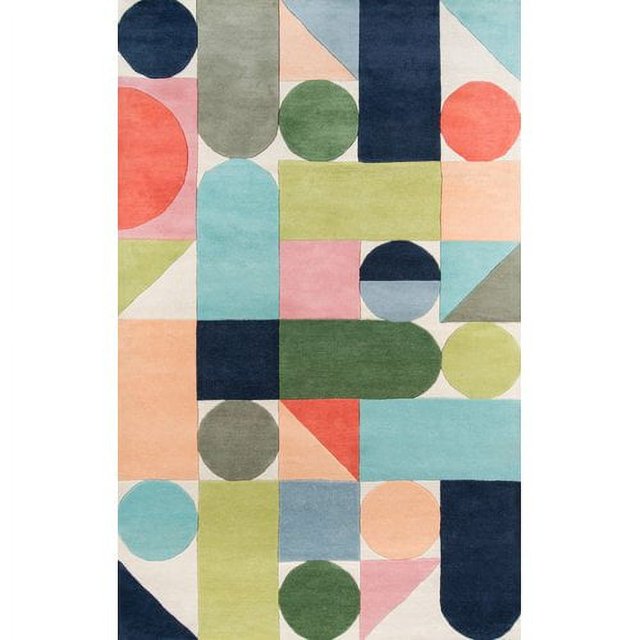 Momeni Novogratz Delmar Geometric Modern Area Rugs, Multicolor