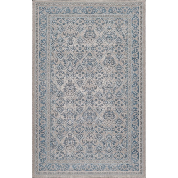 Momeni Oriental Persian Area Rugs, Blue/Gray/Beige,999.00" x 349.00"
