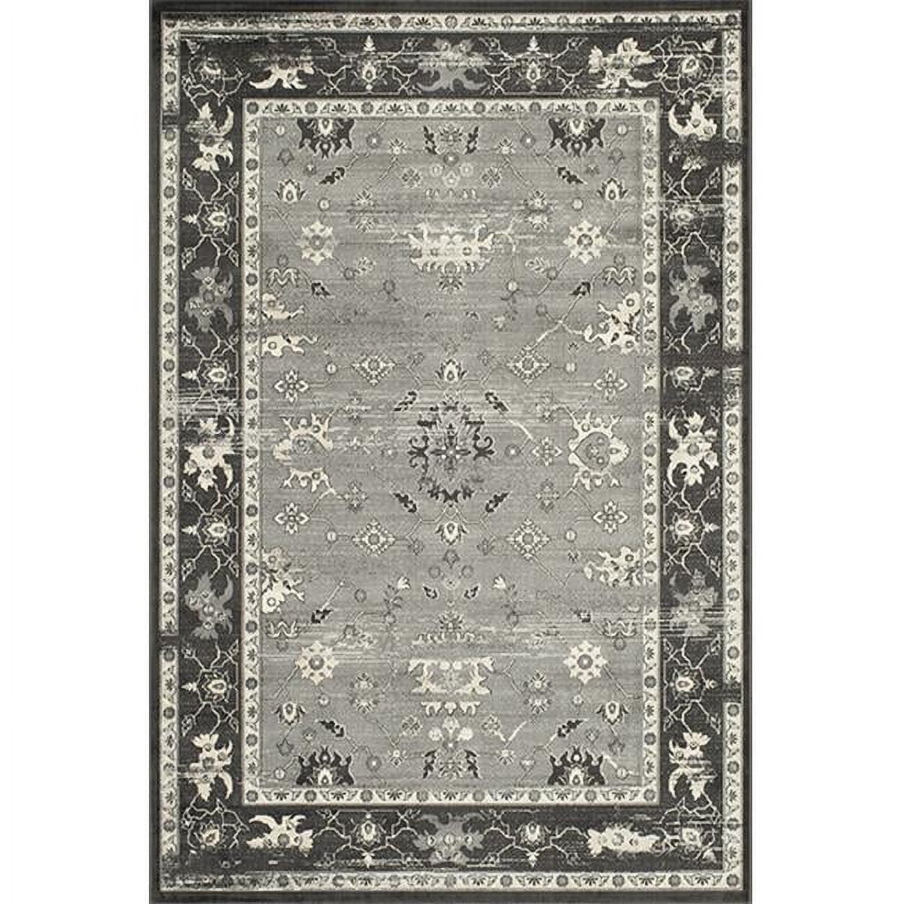 Momeni Oriental Traditional Area Rugs, Black,3'2"x5'
