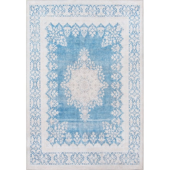 Momeni Oriental Traditional Area Rugs, Blue