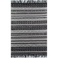 thumbnail image 1 of Momeni Contemporary Rectangle Area Rug, Black, 3'9" X 5'9", 1 of 2