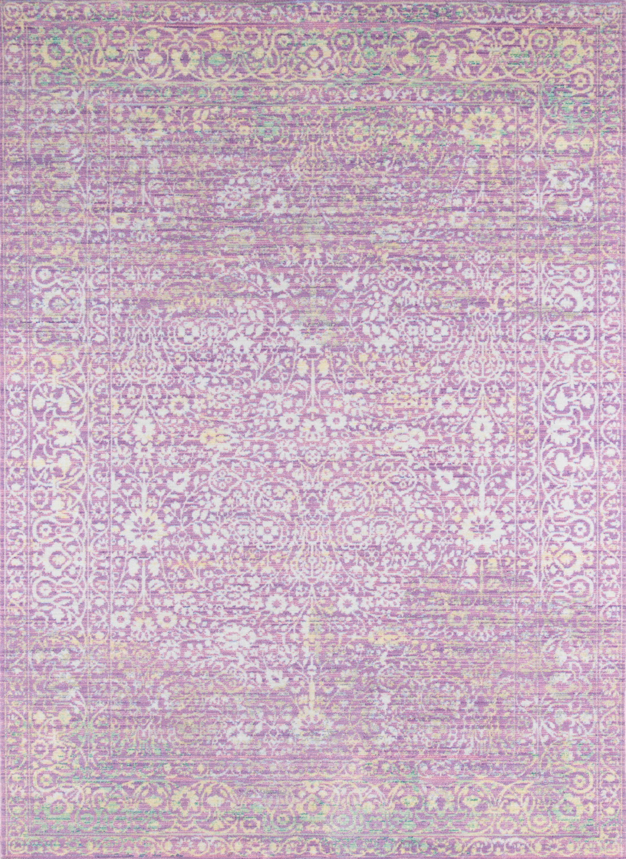 Momeni Petra Polyester Machine Made Lavender Area Rug 9' X 12