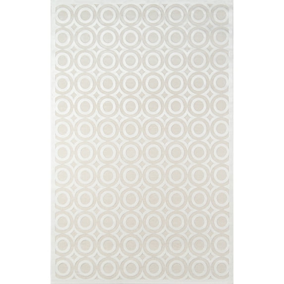 Momeni Platinum Circles Area Rug