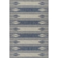 thumbnail image 1 of Momeni Riviera Geometric Blue Indoor Outdoor Rug 4'1" X 6', 1 of 7
