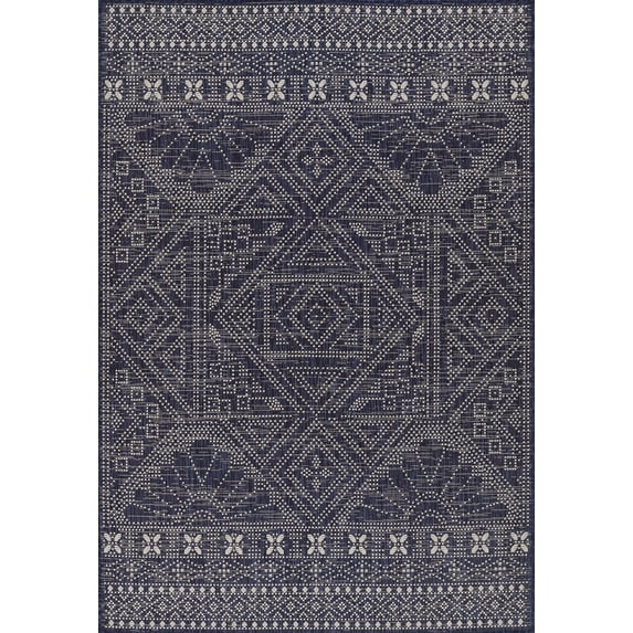 Momeni Riviera RV-03 Navy 9' X 12'