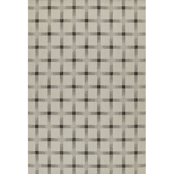 Momeni Riviera Geometric Ivory Indoor Outdoor Rug 9' X 12'