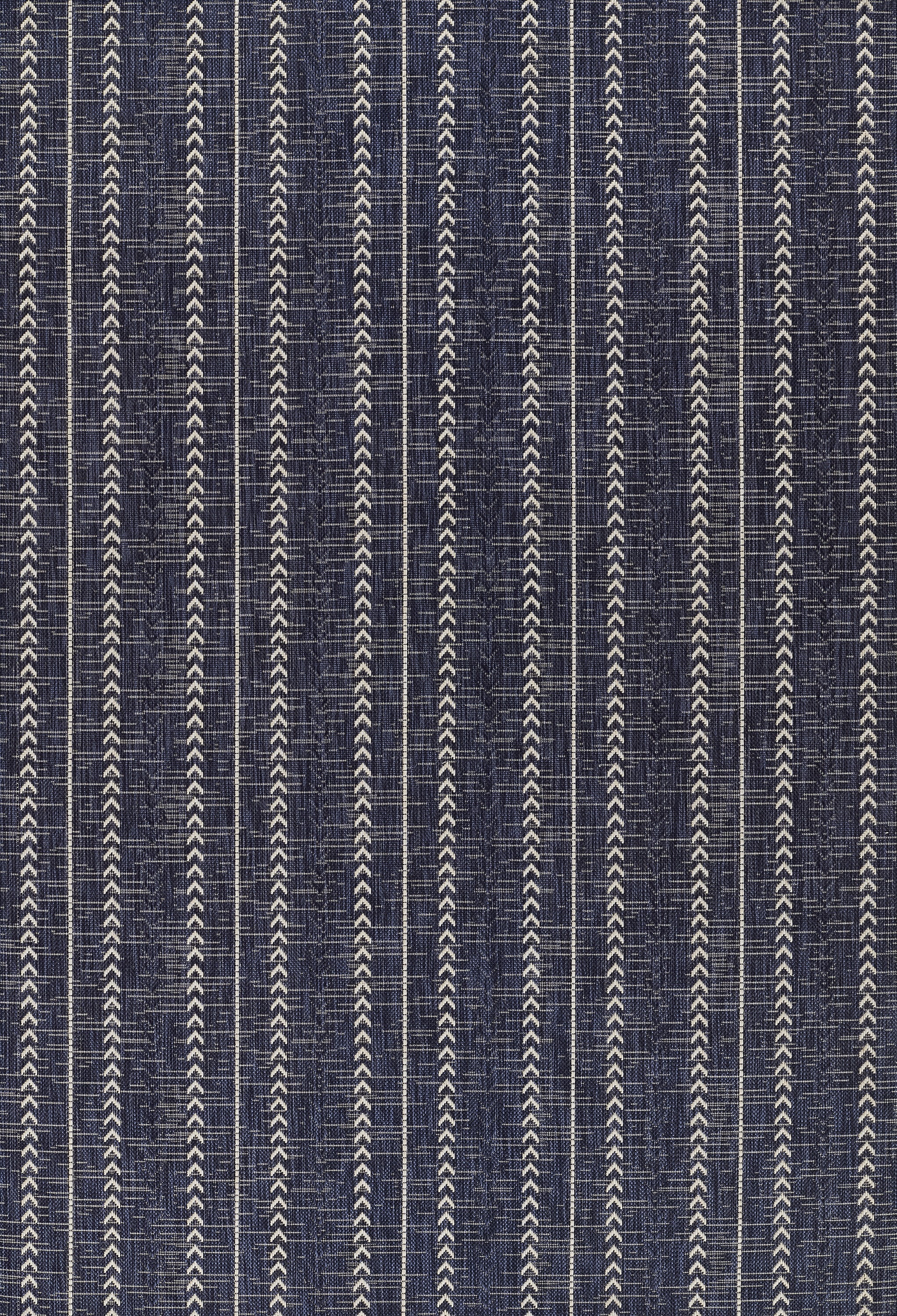 Momeni Riviera Geometric Navy Indoor Outdoor Rug 9' X 12'