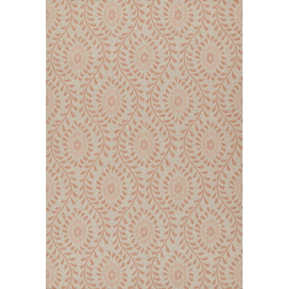 Momeni Riviera Transitional Coral Indoor Outdoor Rug 2' X 3'