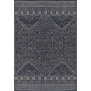 Momeni Riviera Transitional Navy Indoor Outdoor Rug 2' X 3'