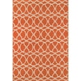 thumbnail image 1 of Momeni  Baja Moroccan Tile Orange Indoor/Outdoor Area Rug. - 8'6" x 13' Orange 3'11" x 5'7" Graphic,Trellis 4' x 6' Indoor,Outdoor Patio,Entryway, 1 of 5