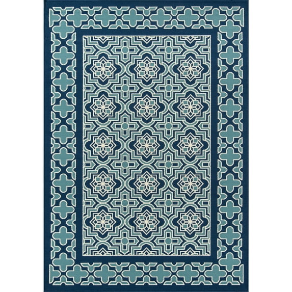 Momeni Rugs BAJA0BAJ21BLU1837