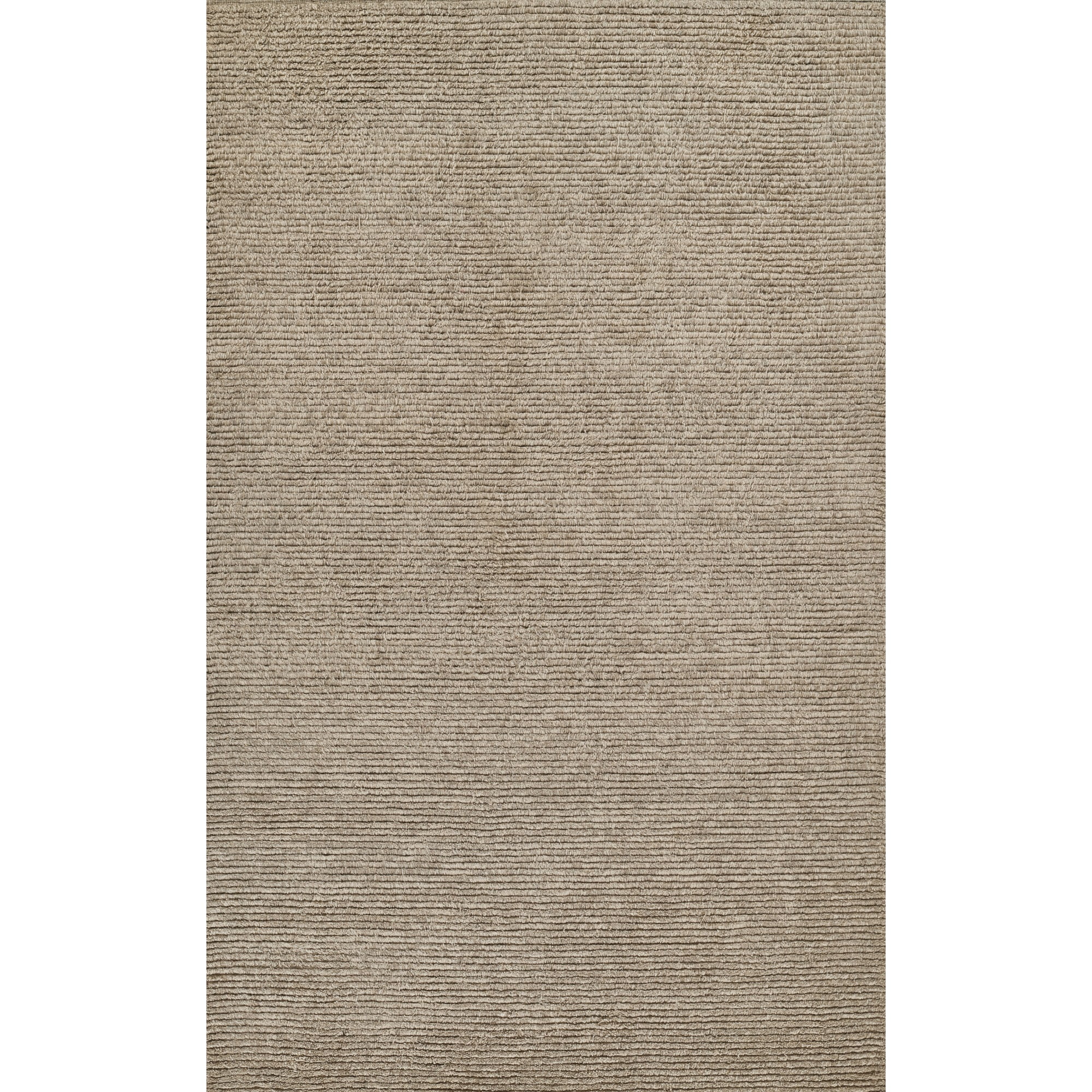 Natural Wool Hand-Tufted Rectangular Accent Rug 2'x3'