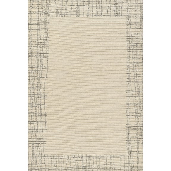 Momeni Rugs EVERTEVT-7IVY2380 Everett Runner Area Rug, 2'3" X 8'0" Grey Carpet for Living Room, Bedroom, Hallways, Bathroom, and Home Office