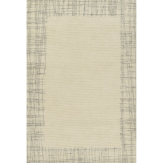 Momeni Rugs EVERTEVT-7IVY5080 Everett Area Rug, 5'0" X 8'0" Grey Carpet for Living Room, Bedroom, Entryway, Dining Room, and Home Office