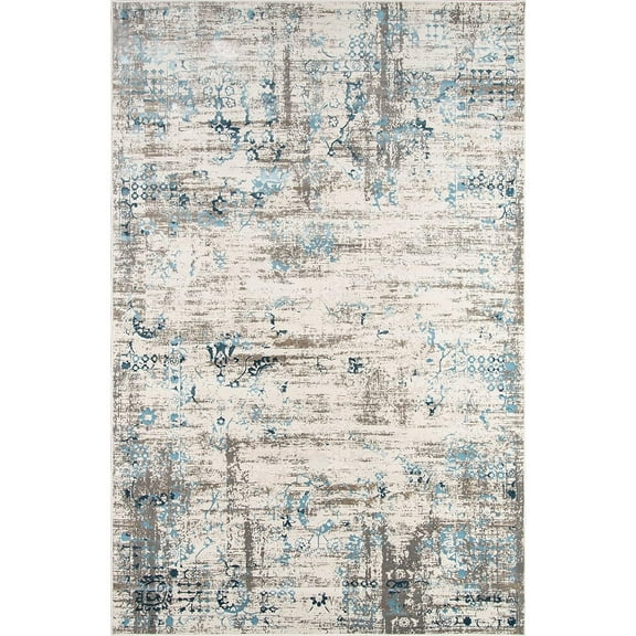 Momeni Rugs JULIEJU-01BLU7696-Color:Blue