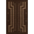 thumbnail image 1 of Momeni Simba Hand Tufted Wool Geometric Area Rug, Brown, 8' X 10', 1 of 3