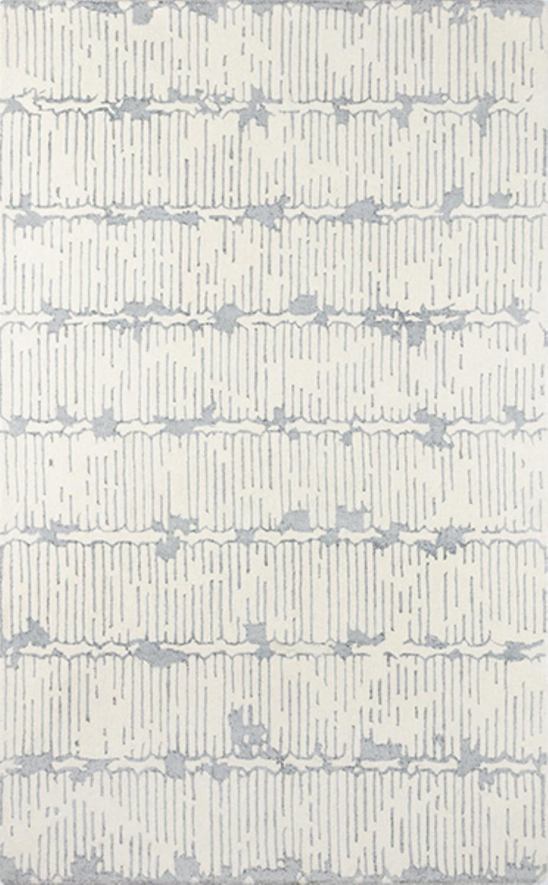 Momeni Smith Contemporary Hand Tufted Grey Area Rug 2' X 3'