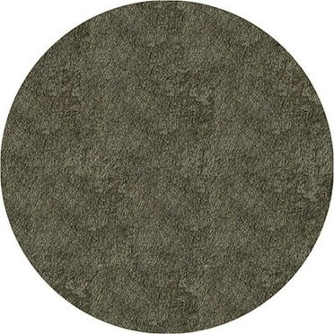 Momeni Solid Modern Area Rugs, Gray, 48" x 48"