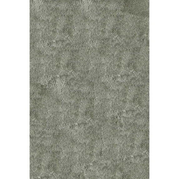 Momeni Solid Modern Luster Shag Area Rugs, Gray, 120"x96"