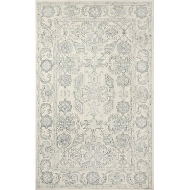 Momeni Tangier Floral Traditional Area Rugs, Off-White