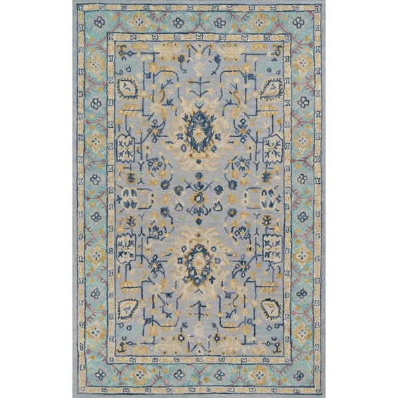 Momeni  Tangier Hand Tufted Wool Traditional Area Rug 5' x 8' 5' x 8' Indoor,Accent,Handmade Rectangle