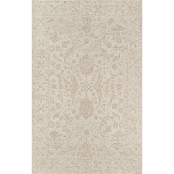 Momeni Cosette Wool Hand Tufted Beige Area Rug 8' X 11'
