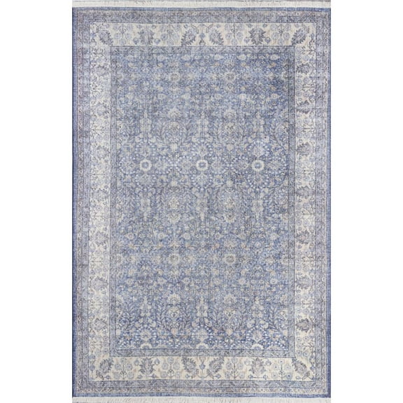 Momeni Traditional Rectangle Area Rug, Blue, 2' X 3'