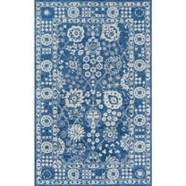 Momeni Cosette Wool Hand Tufted Blue Area Rug 2' X 3'