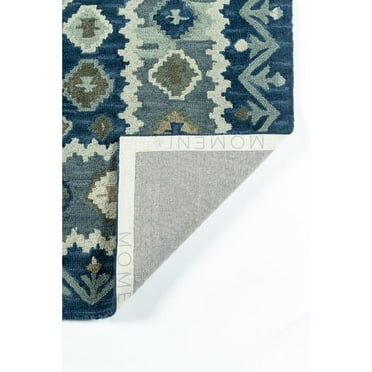 Momeni Traditional Rectangle Area Rug, Blue, 2' X 3'