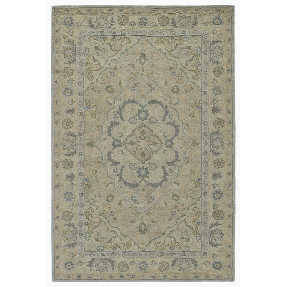 Momeni Tangier Oriental Traditional Area Rugs, Blue