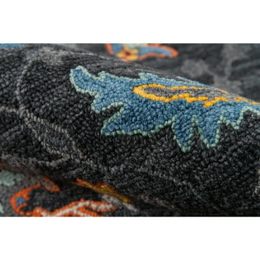 Momeni Traditional Rectangle Area Rug, Blue, 2' X 3'