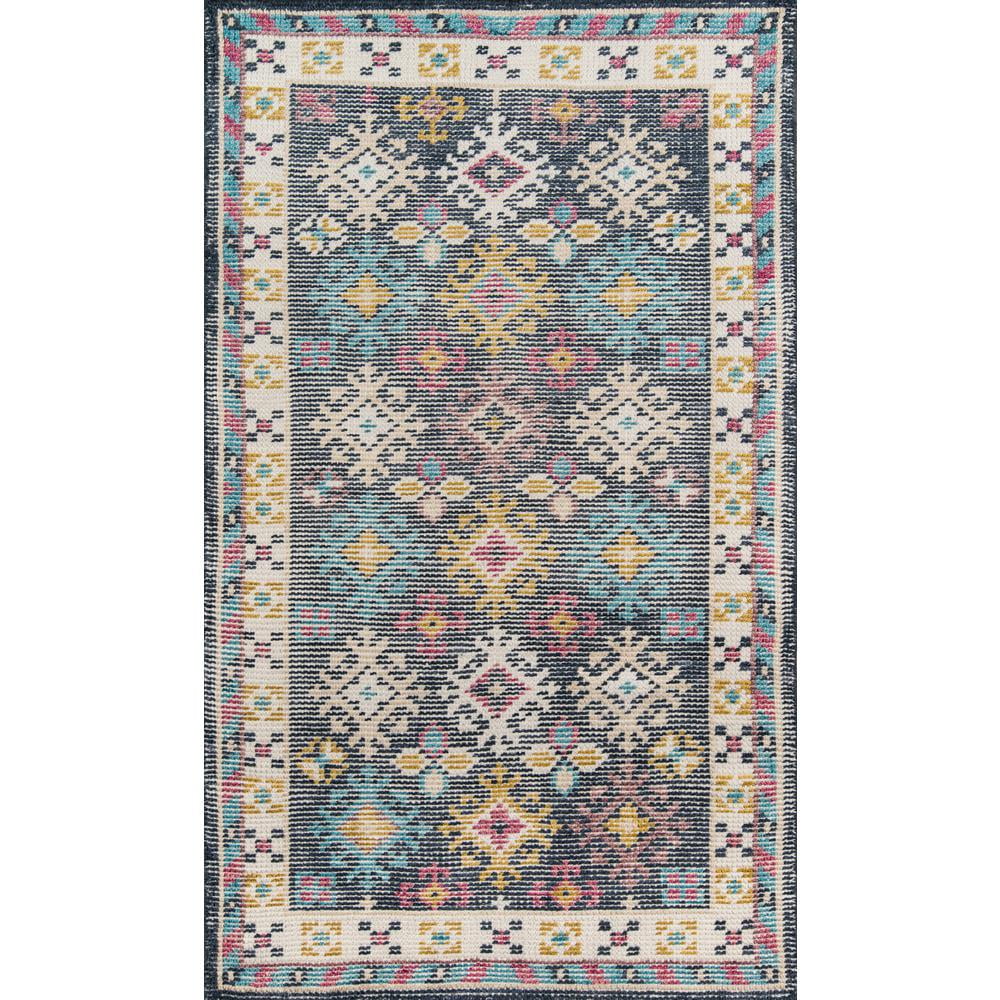 Ophelia Multicolor Hand-Knotted Wool Area Rug, 8' x 10'