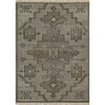 thumbnail image 1 of Momeni Bristol Hand Woven Wool and Cotton Medallion Natural Area Rug 2' X 3', 1 of 13