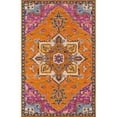 thumbnail image 1 of Momeni Ibiza Hand Tufted Wool Orange Area Rug 2' X 3', 1 of 4