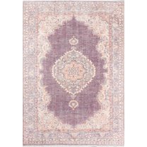 Momeni Traditional Runner Area Rug, Plum, 2'6" X 8' Runner