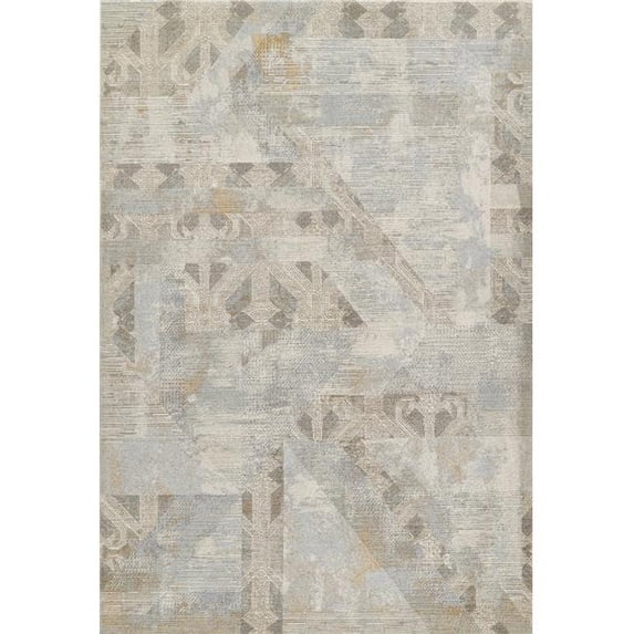 Momeni SAMIRSAM-1BLU3656 3 ft. 6 in. x 5 ft. 6 in. Patara Machine Made Rectangle Area Rug, Blue