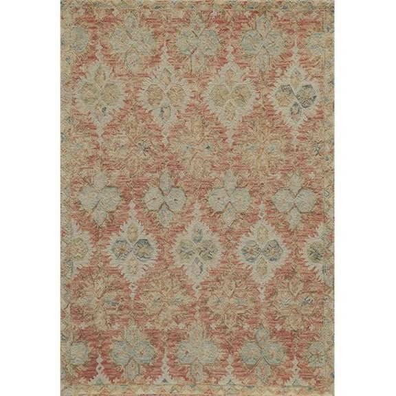 Momeni Transitional Rectangle Area Rug, Red, 8' X 11'