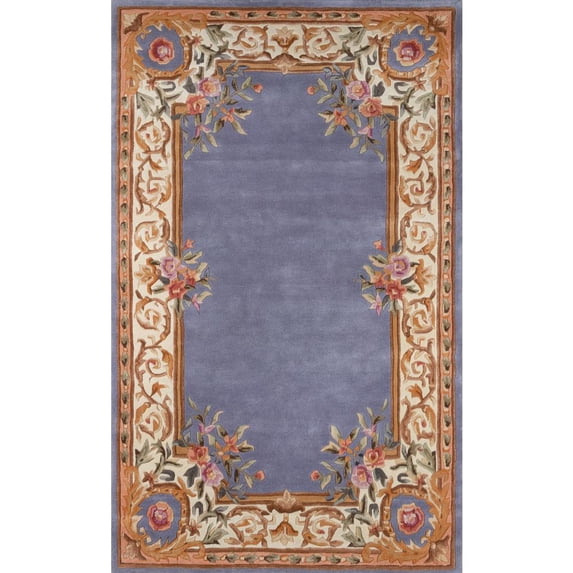 Momeni Harmony 2 HAI-7 Blue 4' X 4' Round