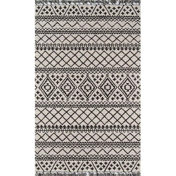 Momeni Transitional Runner Area Rug, Grey, 2'3" X 8' Runner