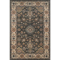 Momeni Traditional Rectangle Area Rug, Grey, 8' X 11'
