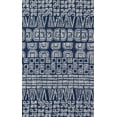 thumbnail image 1 of Momeni Casual Veranda 2' X 3' Rectangle Area Rugs With Navy VERANVR-67NVY2030, 1 of 5