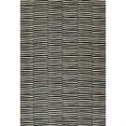 thumbnail image 1 of Momeni Xander Polyester Blend Striped Black Area Rug 7'10" X 9'10", 1 of 3