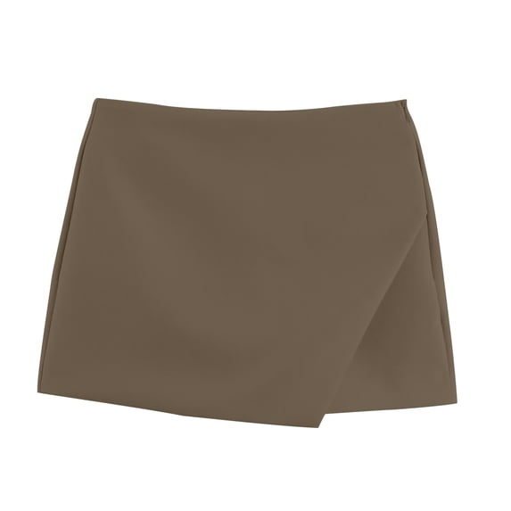 Only Moment 2026 Active Skirts for Women Polyurethane Fiber Solid High Waisted Golf Skort Stretchy Athletic Skirts for Running Workout Gym Santiny Skorts for Wowomen Khaki,XS