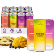 Moment Adaptogen Drink Still Combo Variety, 11.5 Oz, 18 Pack Cans
