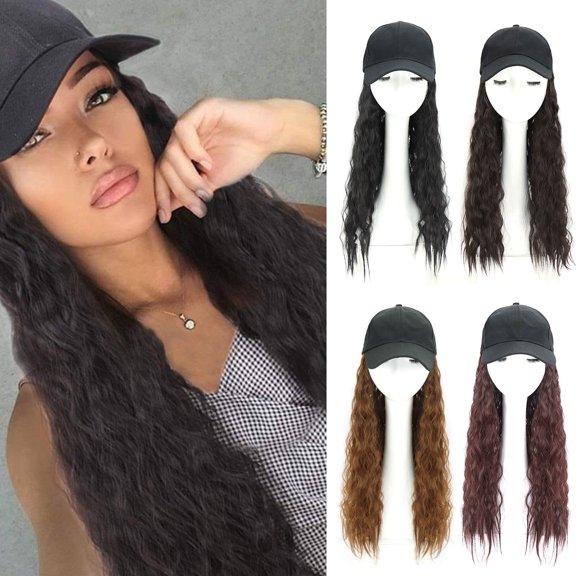 Only Moment B Wig Hat Original Classic Low Profile Baseball Cap High Temperature Silk Unisex Baseball Cap for Men and Women Adjustable Lightweight Style Curved Brim One Size