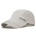 thumbnail image 1 of Only Moment Beige Mesh Hat Oversize Baseball Cap Polyester Adjustable Original Classic Low Profile Cotton Hat Unconstructed Plain Cap Men Women One Size, 1 of 2