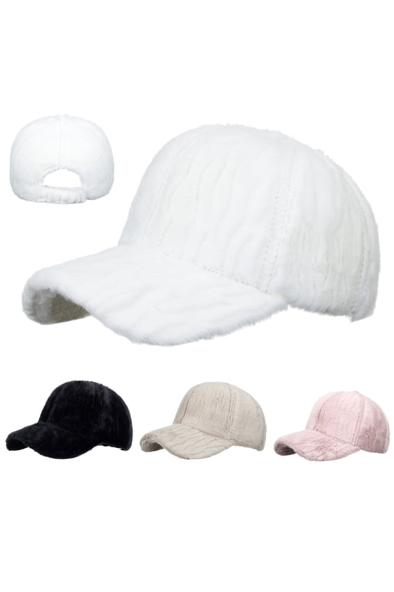 Black Sherpa Cap Baseball Cap Golf Dad Hat Cotton+Polyester Men Women Baseball Cap-Low Profile Adjustable Washed Cotton Golf Dad Hat One Size