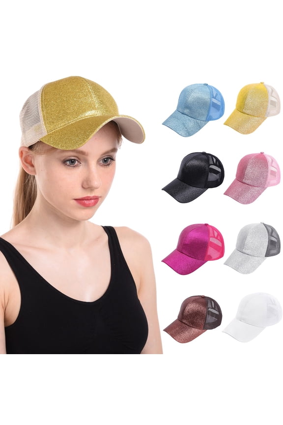 Blue Mesh Hat Baseball Cap Golf Dad Hat Polyester,Cotton Men Women Washed Distressed Twill Cotton Baseball Cap Vintage Adjustable Dad Hat One Size